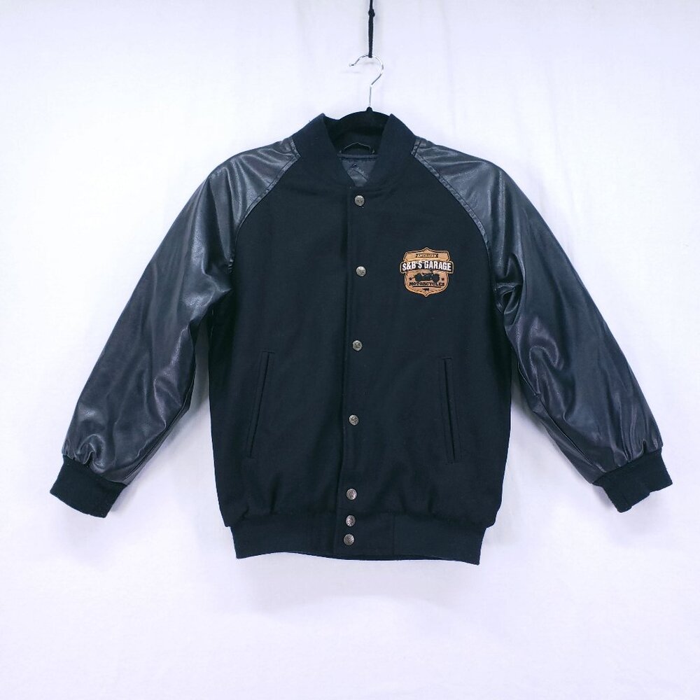 Steve and Barry's American Garage Motorcycles Repair Size XL Boy Jacket Vintage